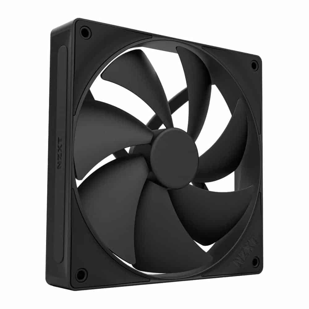 NZXT F140P V2 Black Static Pressure Single 140mm PWM Fan